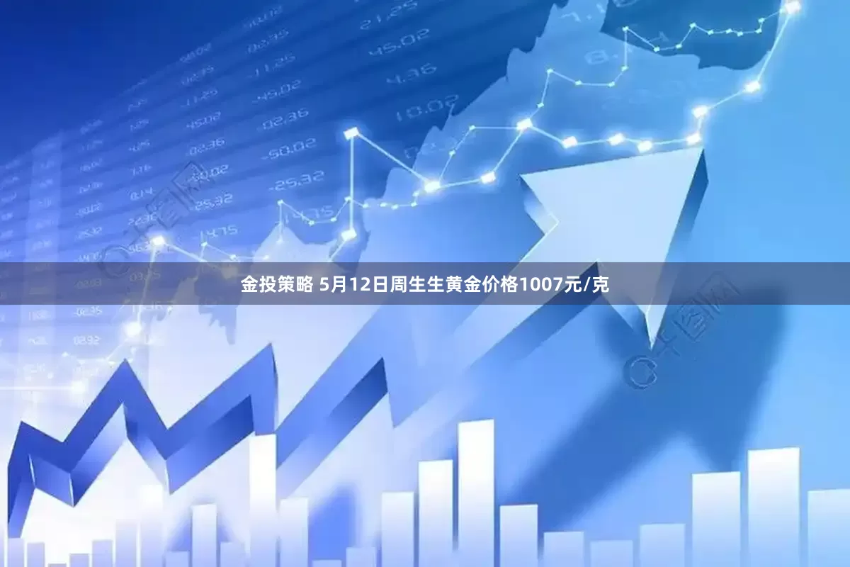 金投策略 5月12日周生生黄金价格1007元/克