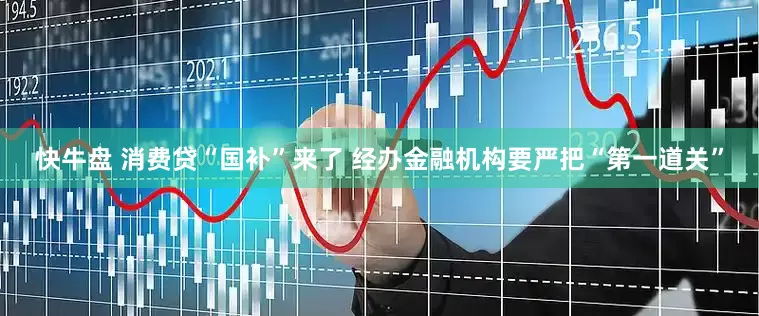 快牛盘 消费贷“国补”来了 经办金融机构要严把“第一道关”