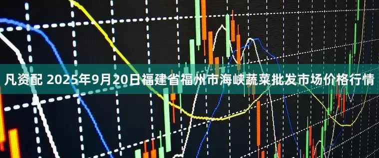 凡资配 2025年9月20日福建省福州市海峡蔬菜批发市场价格行情